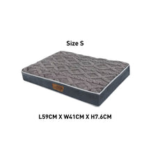 GiGwi Place Gray Soft Flat Mat Pet Bed - Small