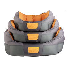 Gigwi Place Soft Bed Canvas TPR Gray &amp; Orange