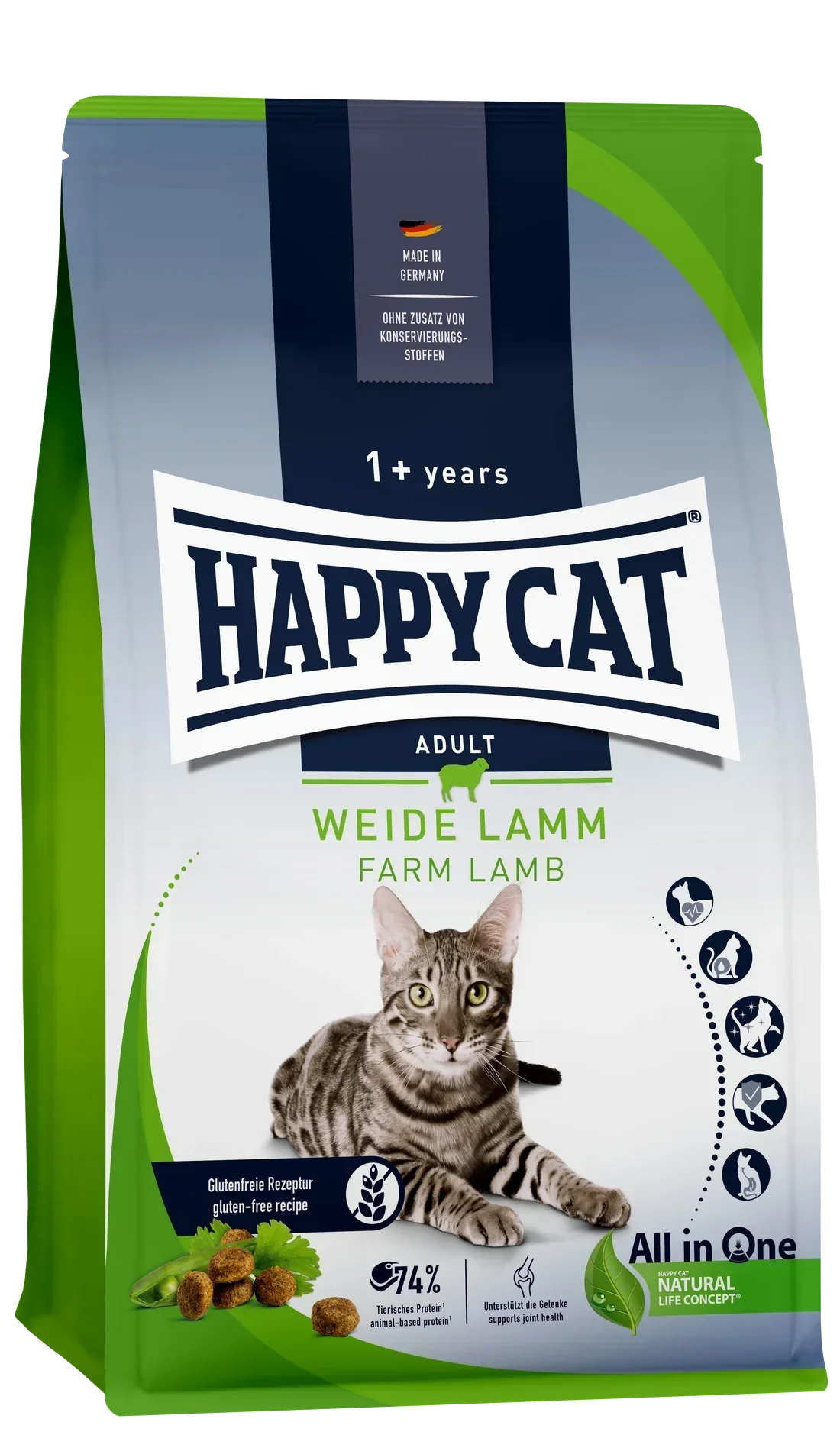 Happy Cat Culinary Adult Weide-Lamm 4 kg