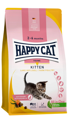 Happy Cat Kitten Land Geflugel (Poultry) 1.3 kg