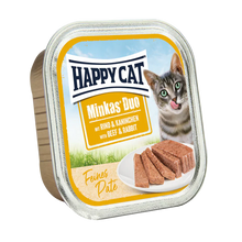 Happy Cat Minkas Duo Beef & Rabbit  0.1 kg