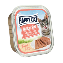 Happy Cat Minkas Duo Poultry & Salmon  0.1 kg