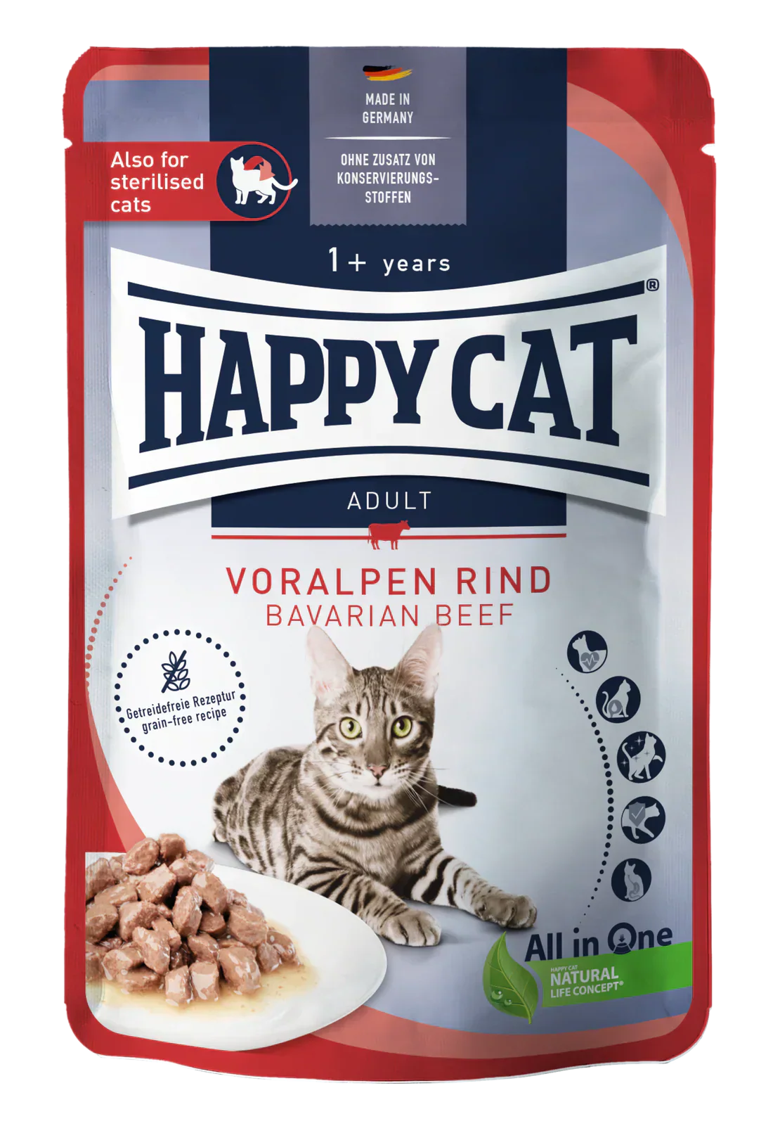 Happy Cat MIS Culinary Bavarian Beef  85 g
