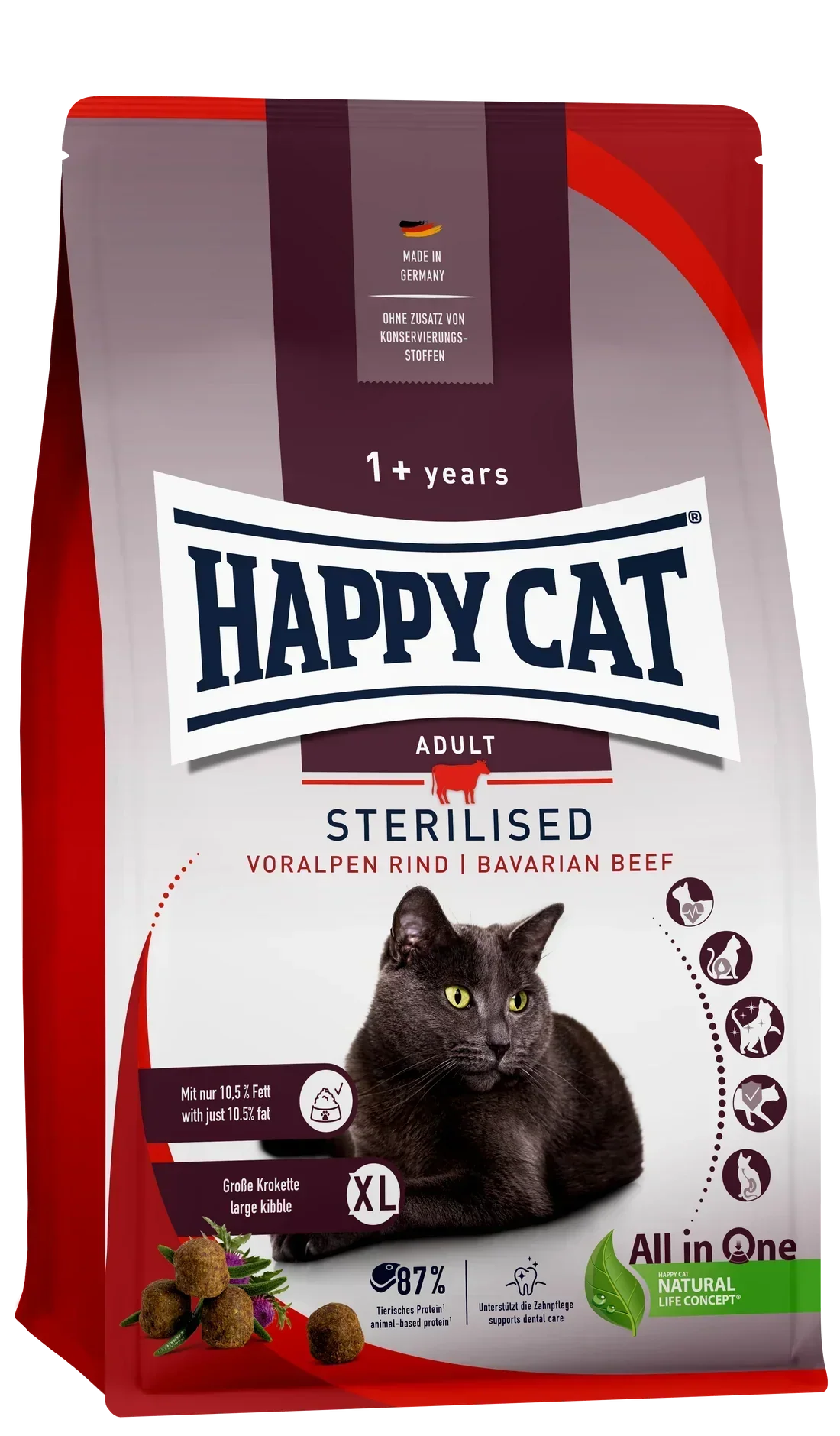 Happy Cat Sterilised Bavarian Beef 300 G