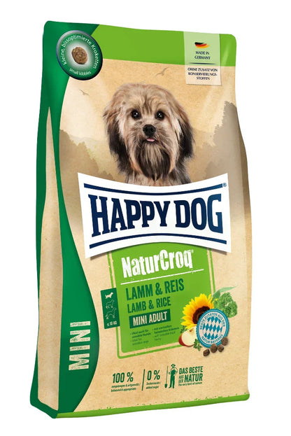 Happy Dog NaturCroq Mini Lamm & Reis (Lamb & Rice) 0.8 KG