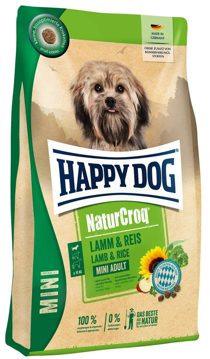 Happy Dog NaturCroq Mini Lamm & Reis (Lamb & Rice) 0.8 KG