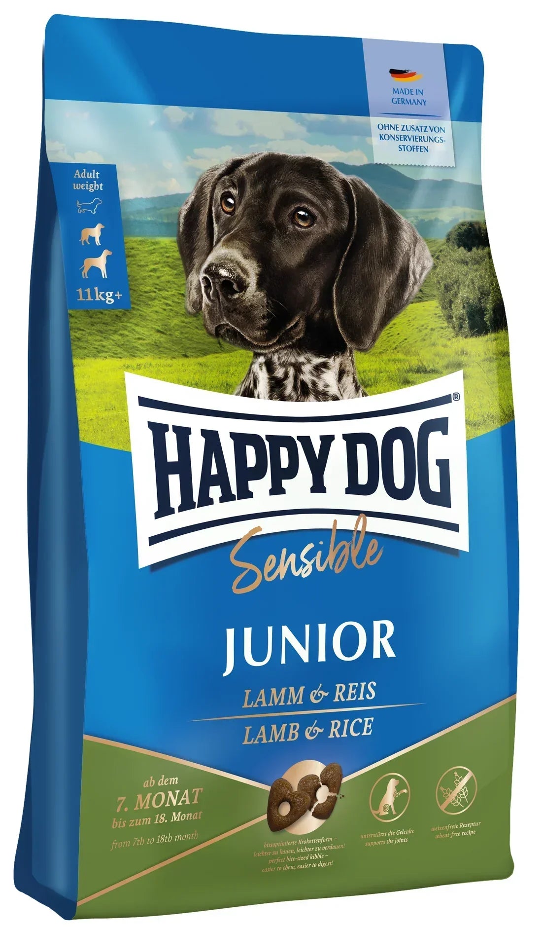 Happy Dog Sensible Junior Lamb & Rice 4 KG