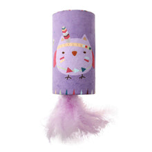 Happy Indian Melody Tube "Owl" with Feather &amp; Sound Chip