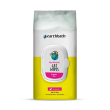 earthbathÂ® Hypo-Allergenic Cat Grooming Wipes, Fragrance Free, Cleans & Conditions, 100 ct plant-based wipes in re-sealable pouch