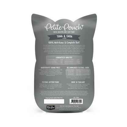 Kit Cat Petite Pouch 70g - Tuna & Saba (1 Box -24pcs)