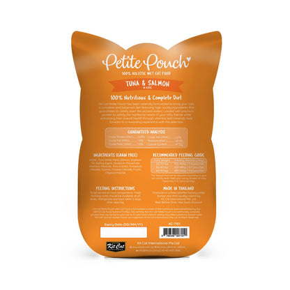 Kit Cat Petite Pouch 70g - Tuna &amp; Salmon (1 Box -24pcs)