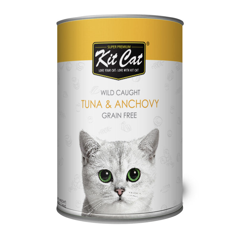 Kit Cat Wild Caught Tuna &amp; Anchovy