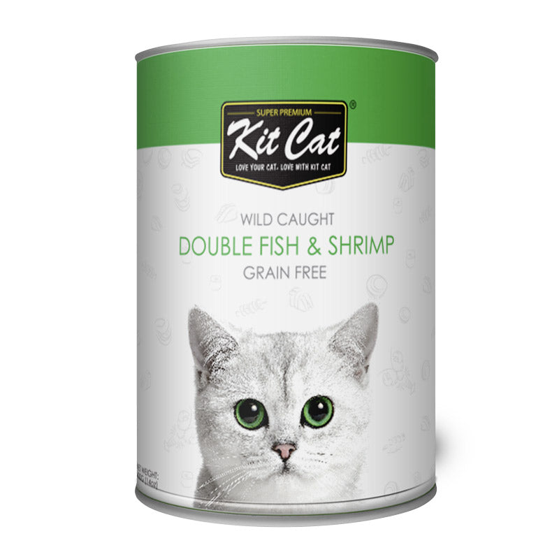 Kit Cat Wild Caught Double Fish &amp; Shrimp