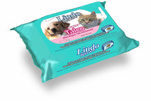 LindoCat Pet Wipes Talc Perfumed