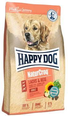 Happy Dog Naturcroq Lachs & Reis 11KG