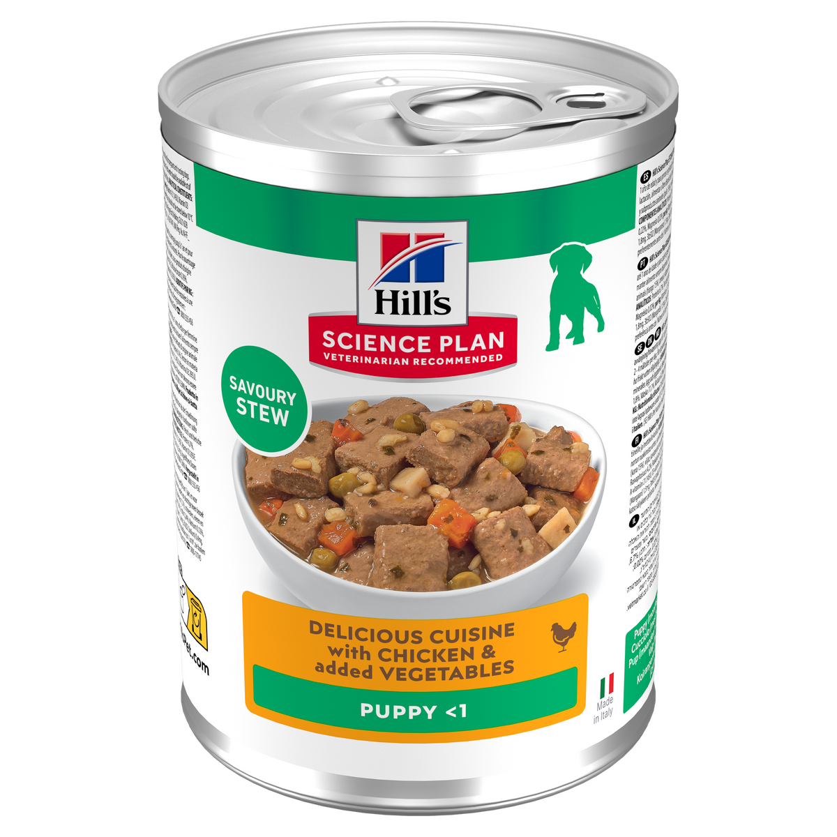 HillÃƒÆ’Ã‚Â¢ÃƒÂ¢Ã¢â‚¬Å¡Ã‚Â¬ÃƒÂ¢Ã¢â‚¬Å¾Ã‚Â¢s Science Plan Puppy Stew with Chicken and added Vegetables (12x363g)