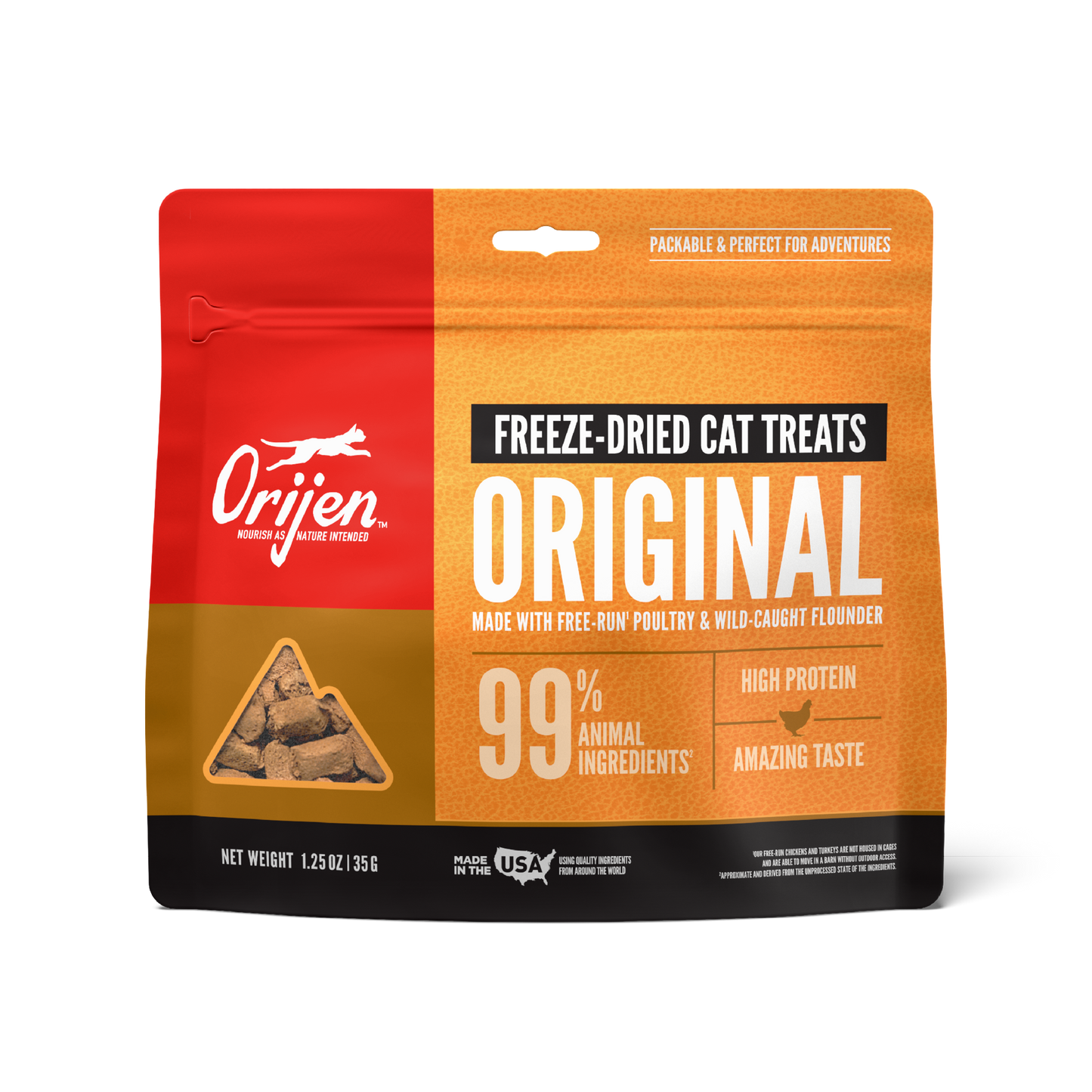 Orijen Original Freeze Dried Cat Treats - 35G