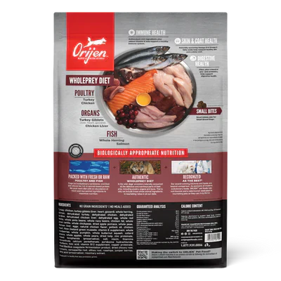 Orijen Small Breed Dry Dog Food - 1.8KG