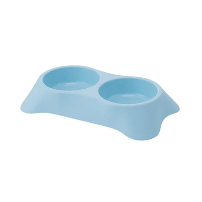 PETBROO DOUBLE BOWL 34*20*6.5 CM