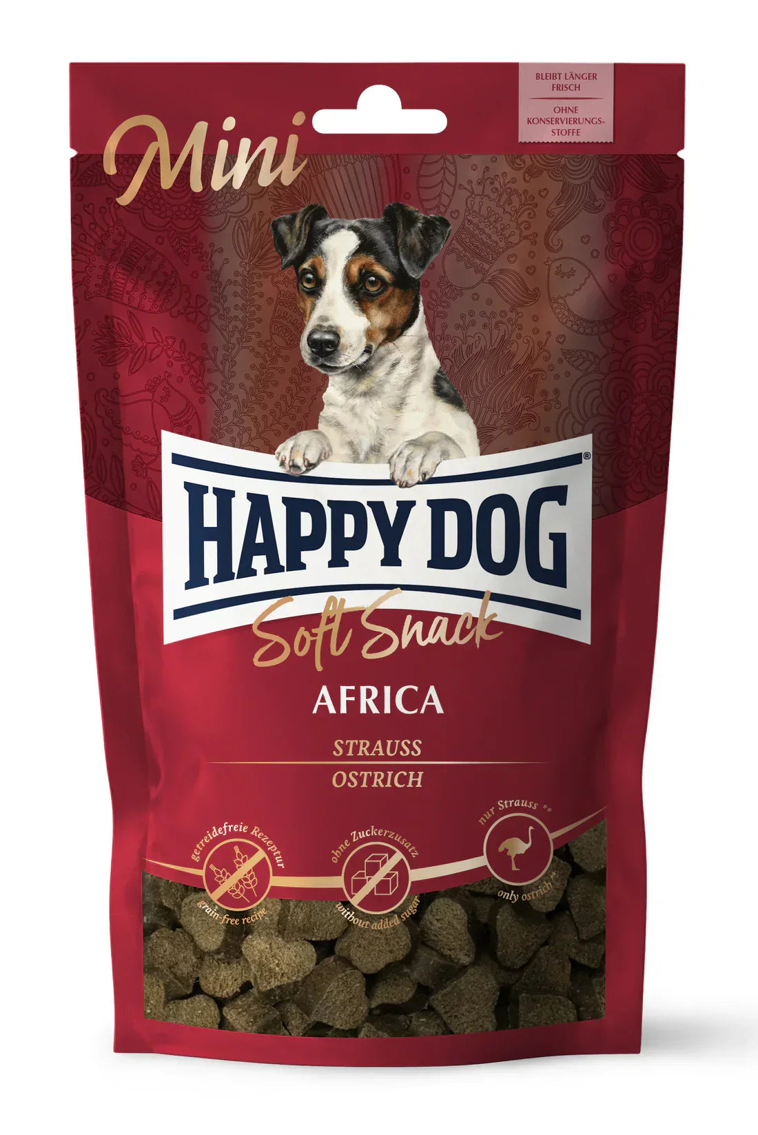 Happy Dog Soft Snack Mini Africa 100 G