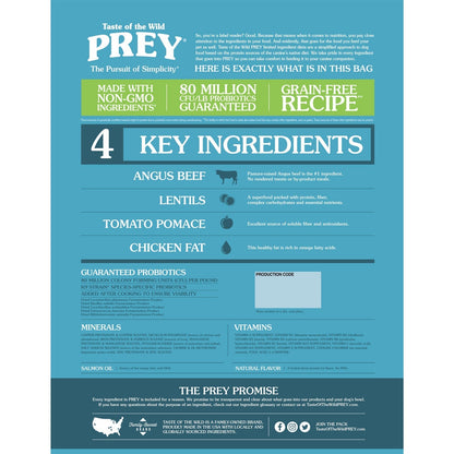 PREY Angus Beef Limited Ingredient Formula 3.63Kg