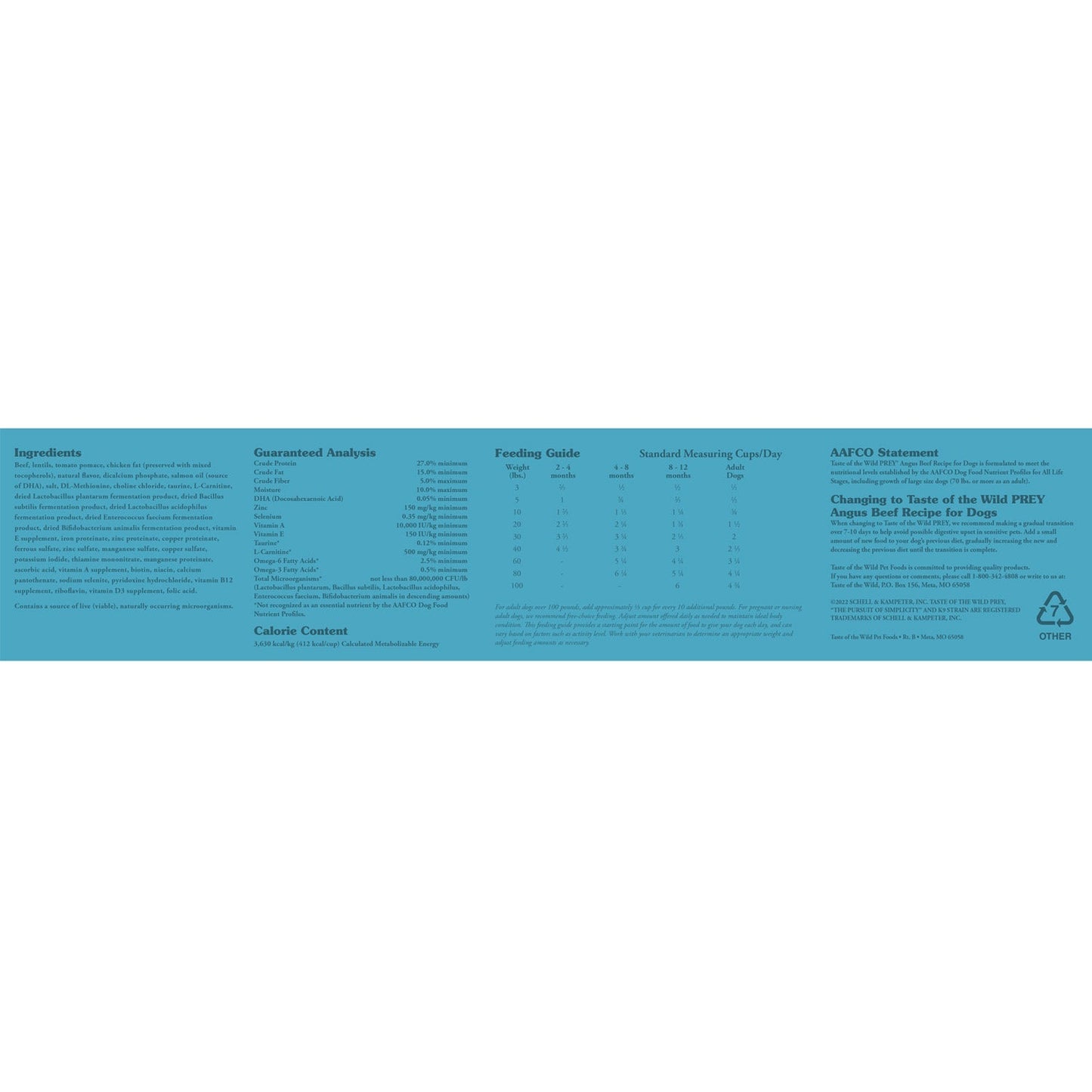 PREY Angus Beef Limited Ingredient Formula (11.4Kg)