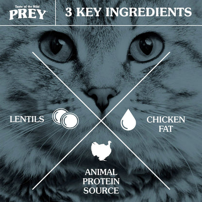 PREY Turkey Limited Ingredient Formula for Cats - 2.7Kg