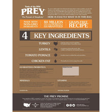 PREY Turkey Limited Ingredient Formula for Dogs 3.63Kg