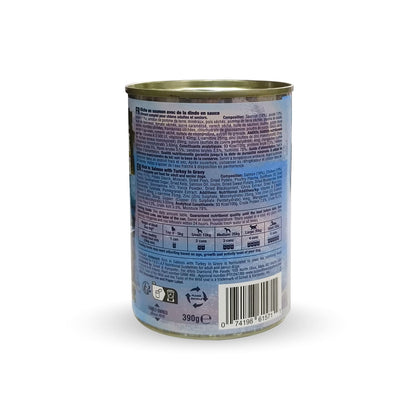 Taste of the Wild Rich in Salmon with Turkey in Gravy for Adult and Senior Dogs  – 390g
