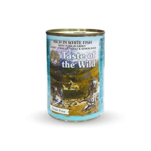 Taste of the Wild Rich in White Fish with Tuna in Gravy for Adult and Senior Dogs – 390g
