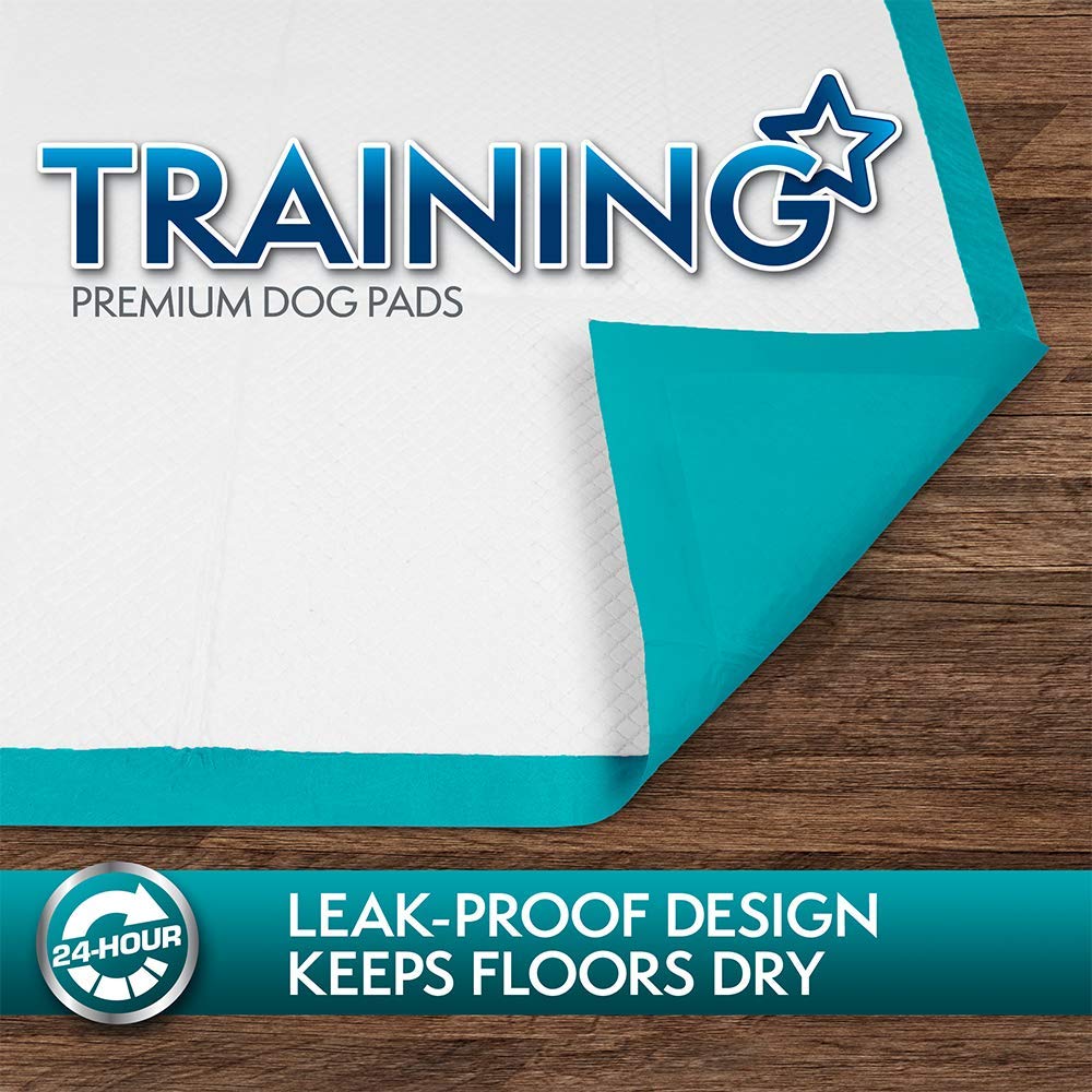 Simple Solution Premium Dog and Puppy Training Pads - Pack of 100 (Slightly damaged Master Carton)