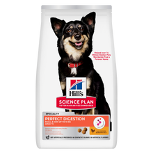 HillÃƒÆ’Ã‚Â¢ÃƒÂ¢Ã¢â‚¬Å¡Ã‚Â¬ÃƒÂ¢Ã¢â‚¬Å¾Ã‚Â¢s Science Plan Perfect Digestion Small & Mini Adult 1+ Dog Food with Chicken & Brown Rice (1.5kg)