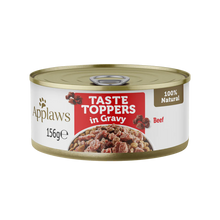 Applaws Taste Topper In Gravy Chicken With Beef Wet Dog Food Tin- 156G