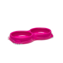 Moderna Double Smarty Bowl[Color - Pink, Size - XS]