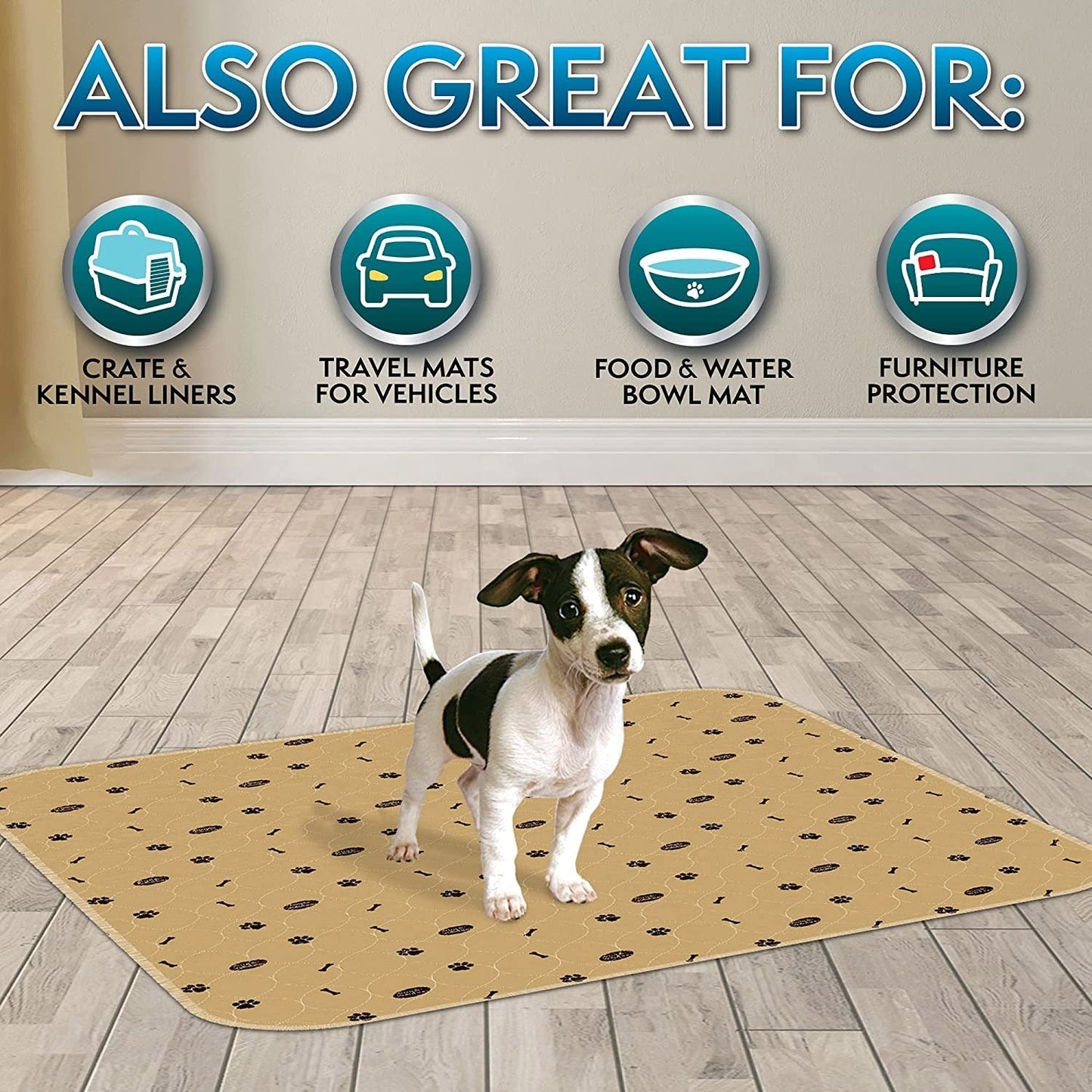 Simple Solution Washable Dog Pads - Medium