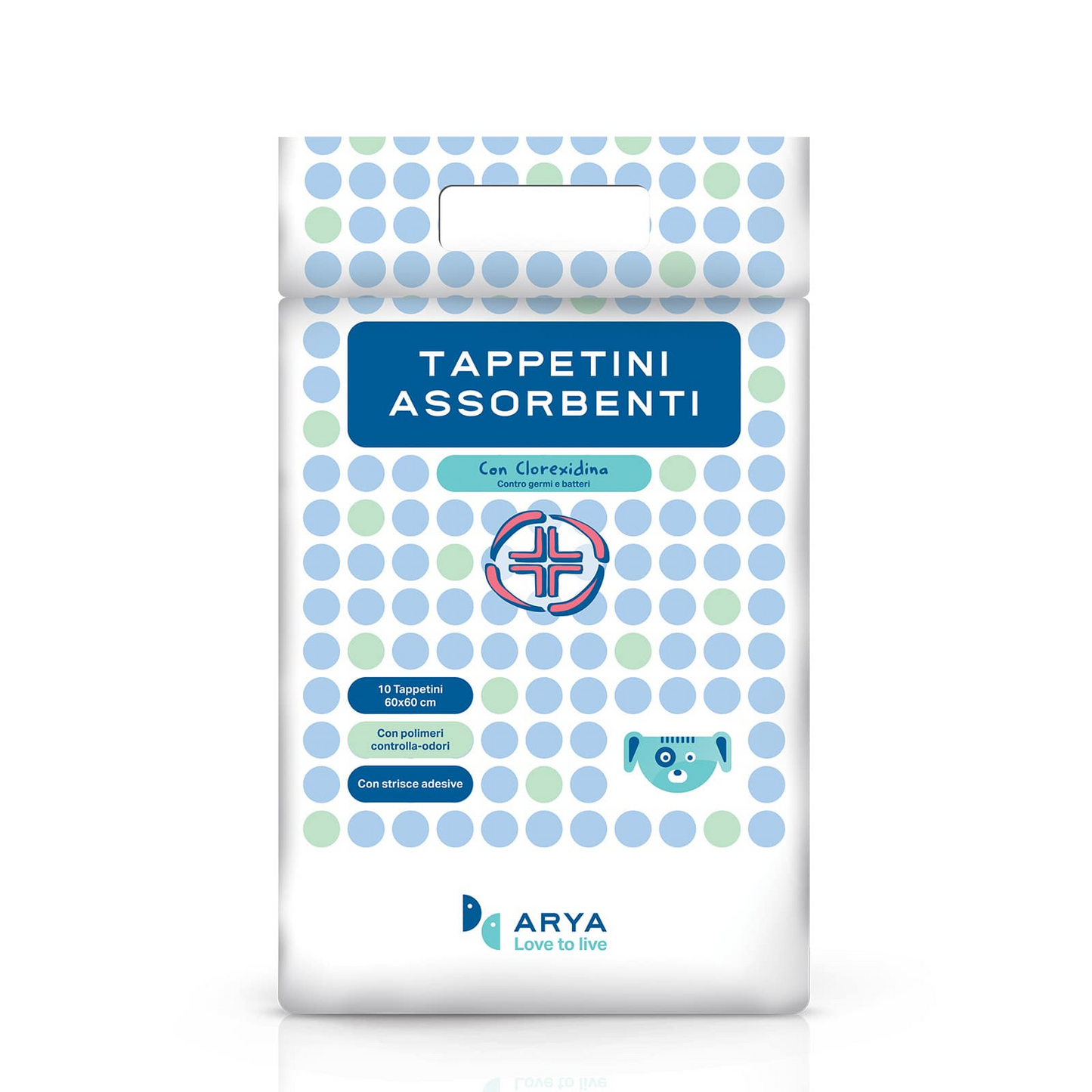 Arya Puppy Pads With Chlorhexidine  60 x 60 cm 10/pk