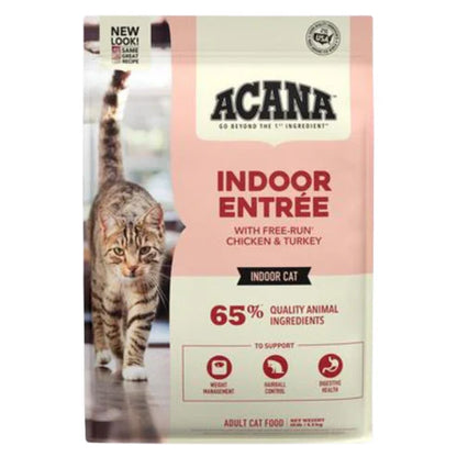 Acana Indoor Entree Dry Cat Food - 4.5KG