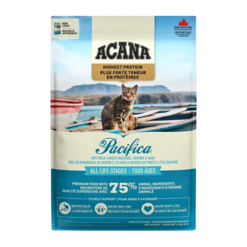 Acana Highest Protein Pacifica Dry Cat Food - 1.8KG