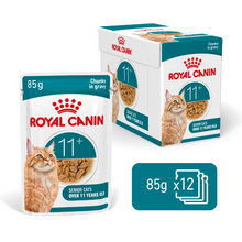 Royal Canin Feline Health Nutrition Ageing 11+ Gravy (Wet Food - Pouches) 12 x 85 g