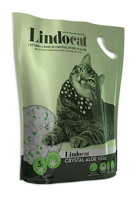 LindoCat Crystal Aloe Vera Scent (Silica Gel) 5 L