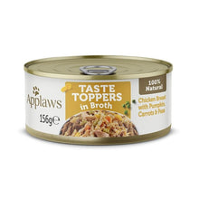Applaws Taste Topper Broth Chicken Veg Dog Tin Wet Dog Food - 156G