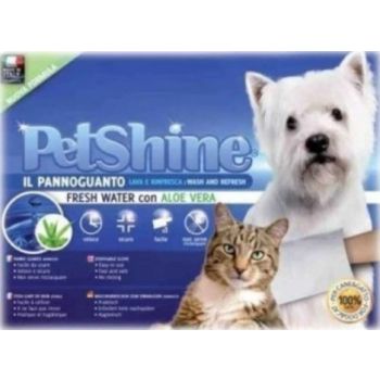 PETSHINE GLOVES FRESH WATER WITH ALOE VERA