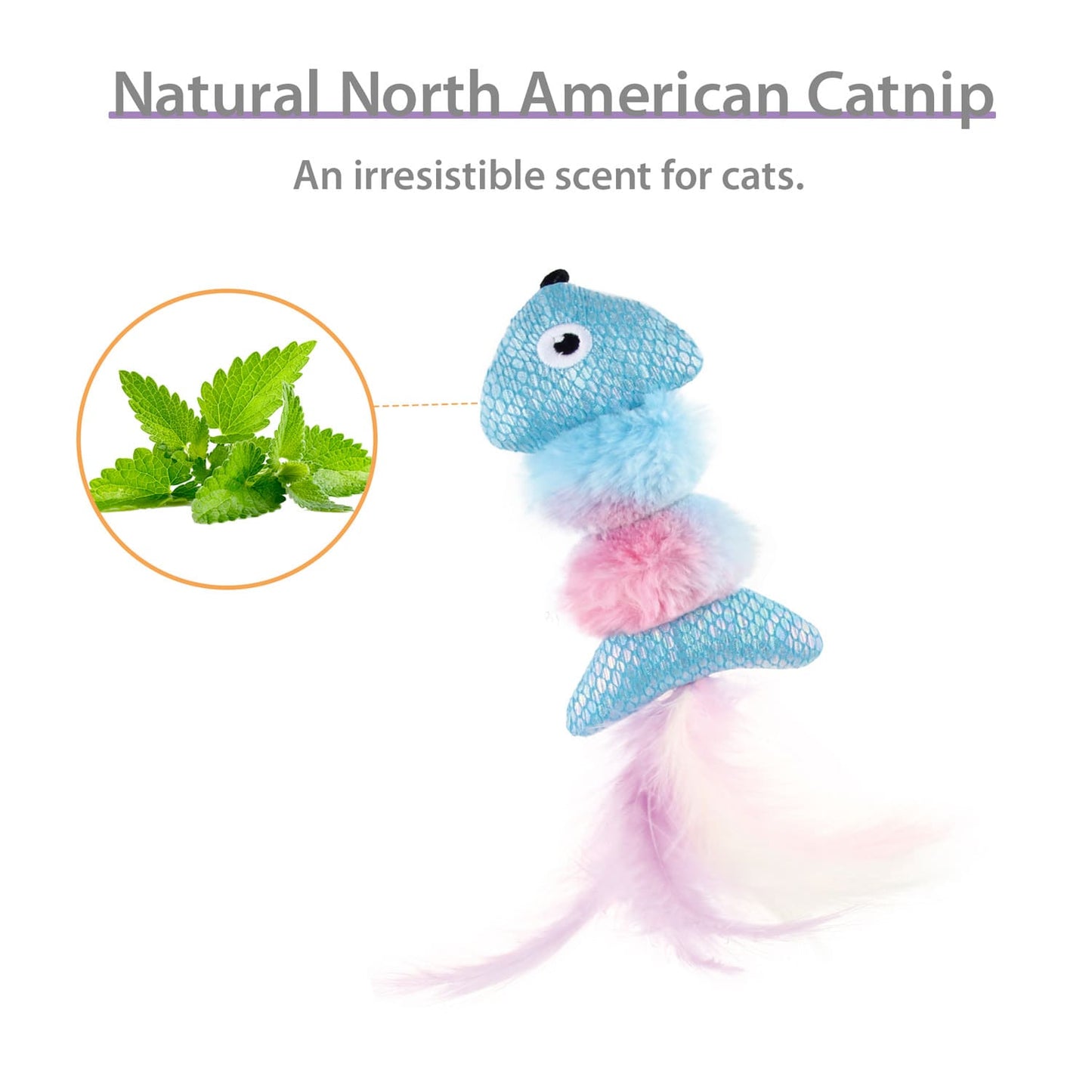 GiGwi Catch & Scratch Fish