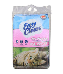 Easy Clean Baby Powder Ultra Clumping Cat Litter 15kg 15KG/NA
