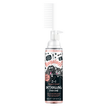 Bugalugs 2in1 Papaya & Coconut Detangling Foam Comb for Dogs - 150ML