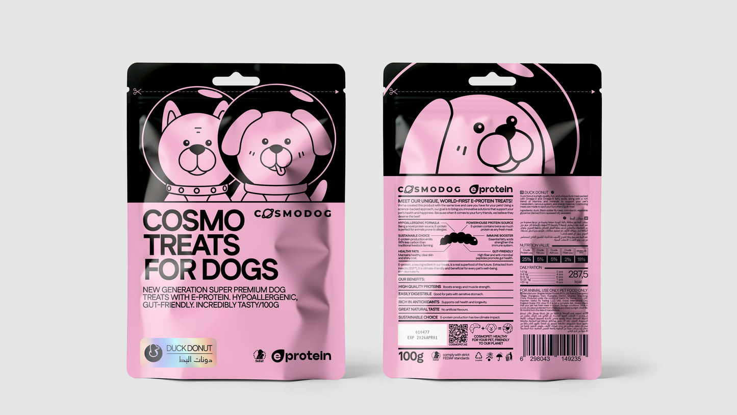 Cosmodog Duck Donut 100g