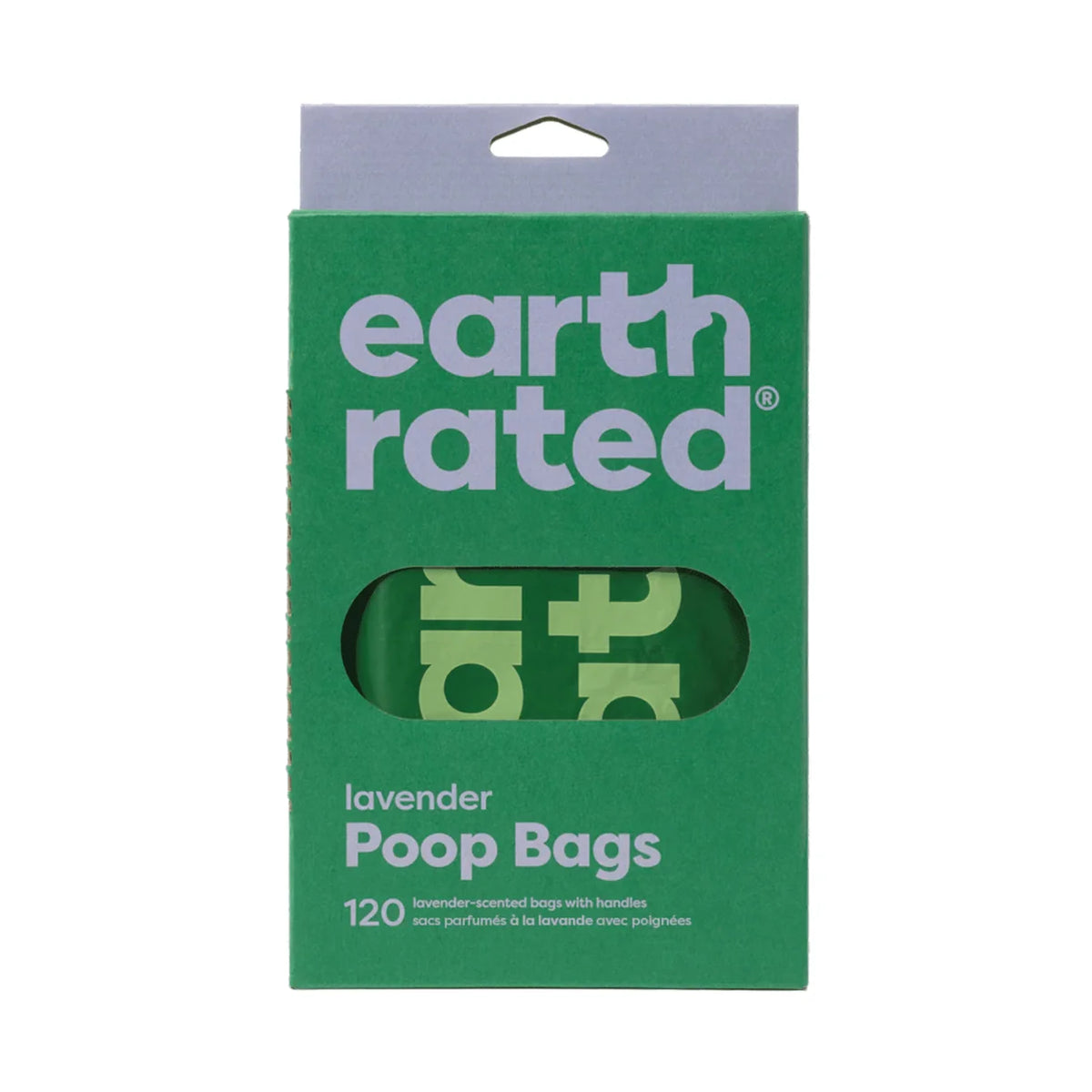 Earth Rated Dog Poop Bags Lavender Scented 120pk