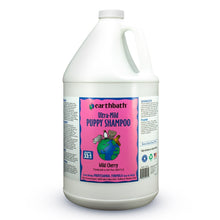earthbath® Ultra-Mild Puppy Shampoo, Wild Cherry, Tearless &amp; Extra Gentle, Made in USA, 128 oz (1 Gallon)