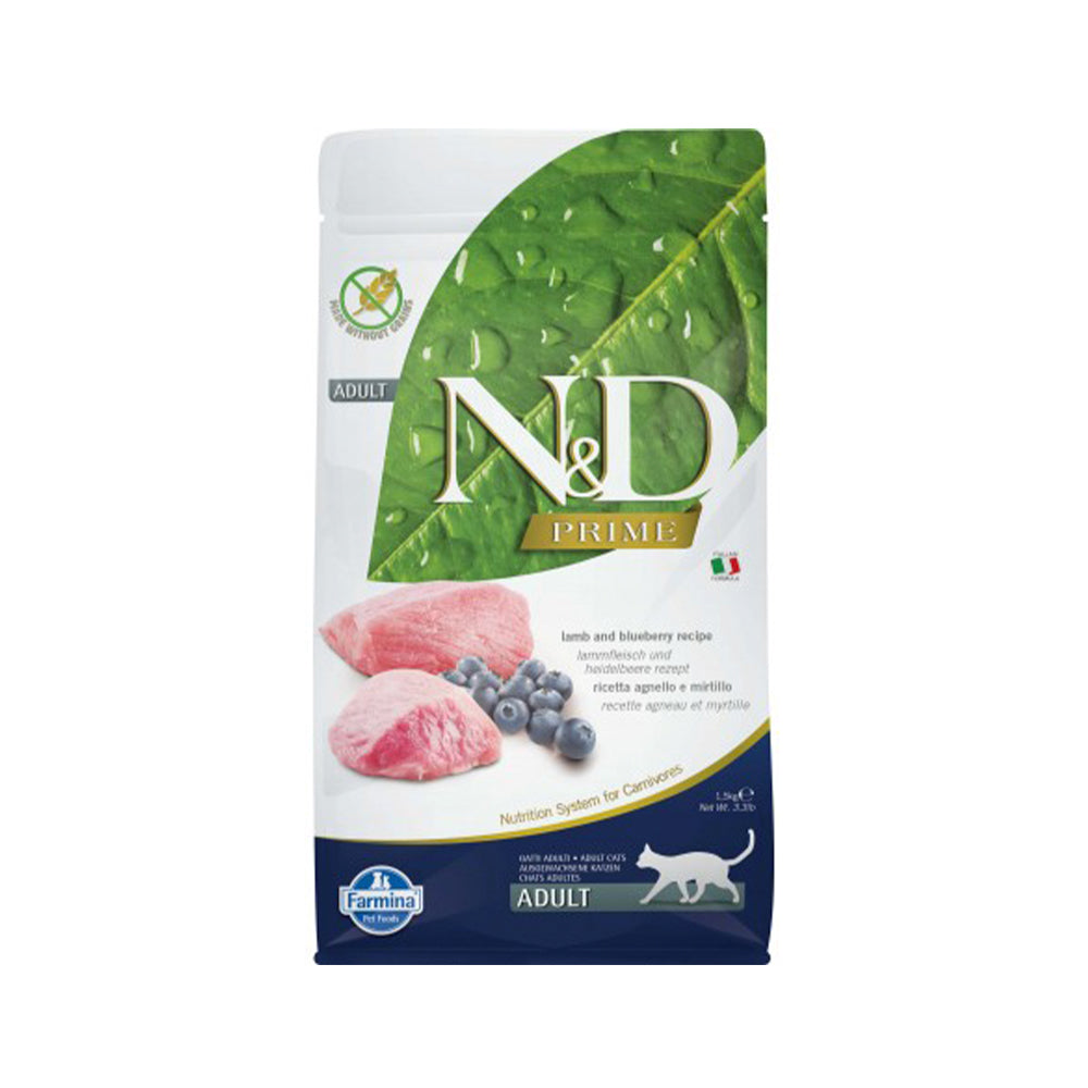 Farmina N&D Lamb&Blueberry Adult Cat 1.5Kg