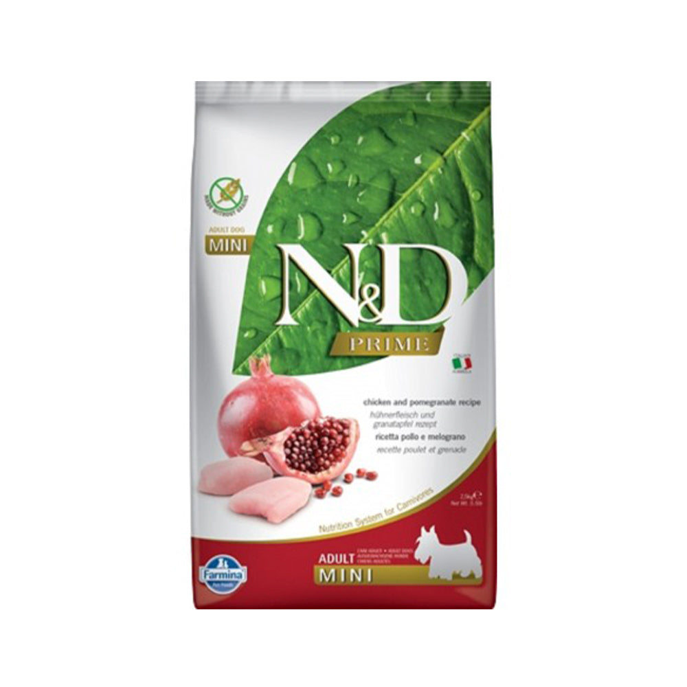 Farmina N&D Chicken&Pomegrante Adult Dog Mini 2.5 Kg